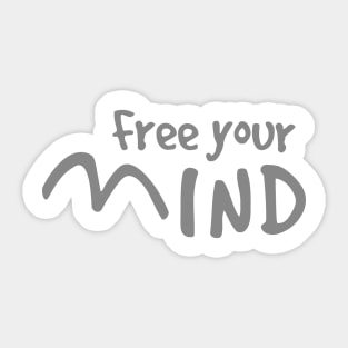 Free your mind Sticker